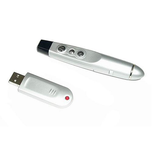 Wireless Laser Pointer - Silver